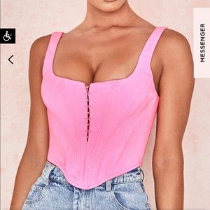 HOUSE OF CB PINK CORSET -SIZE (S) 🌸🌸🌸
